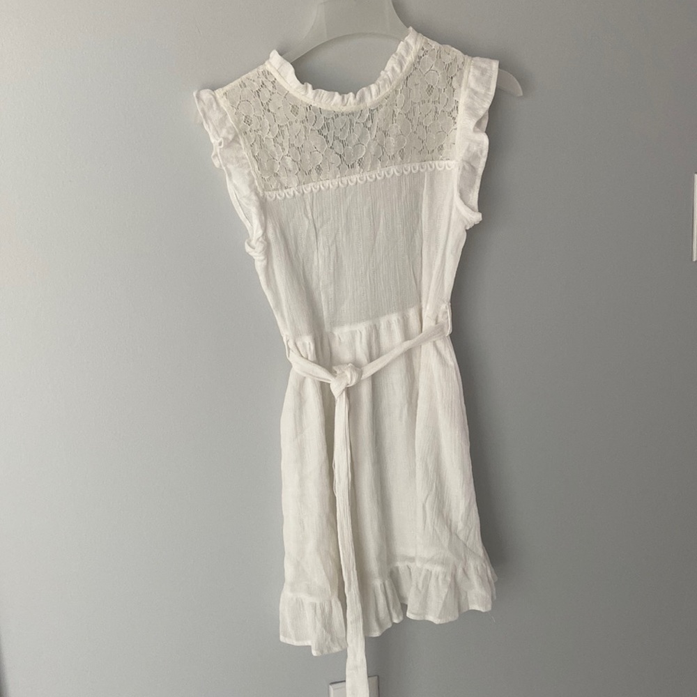 White short dress